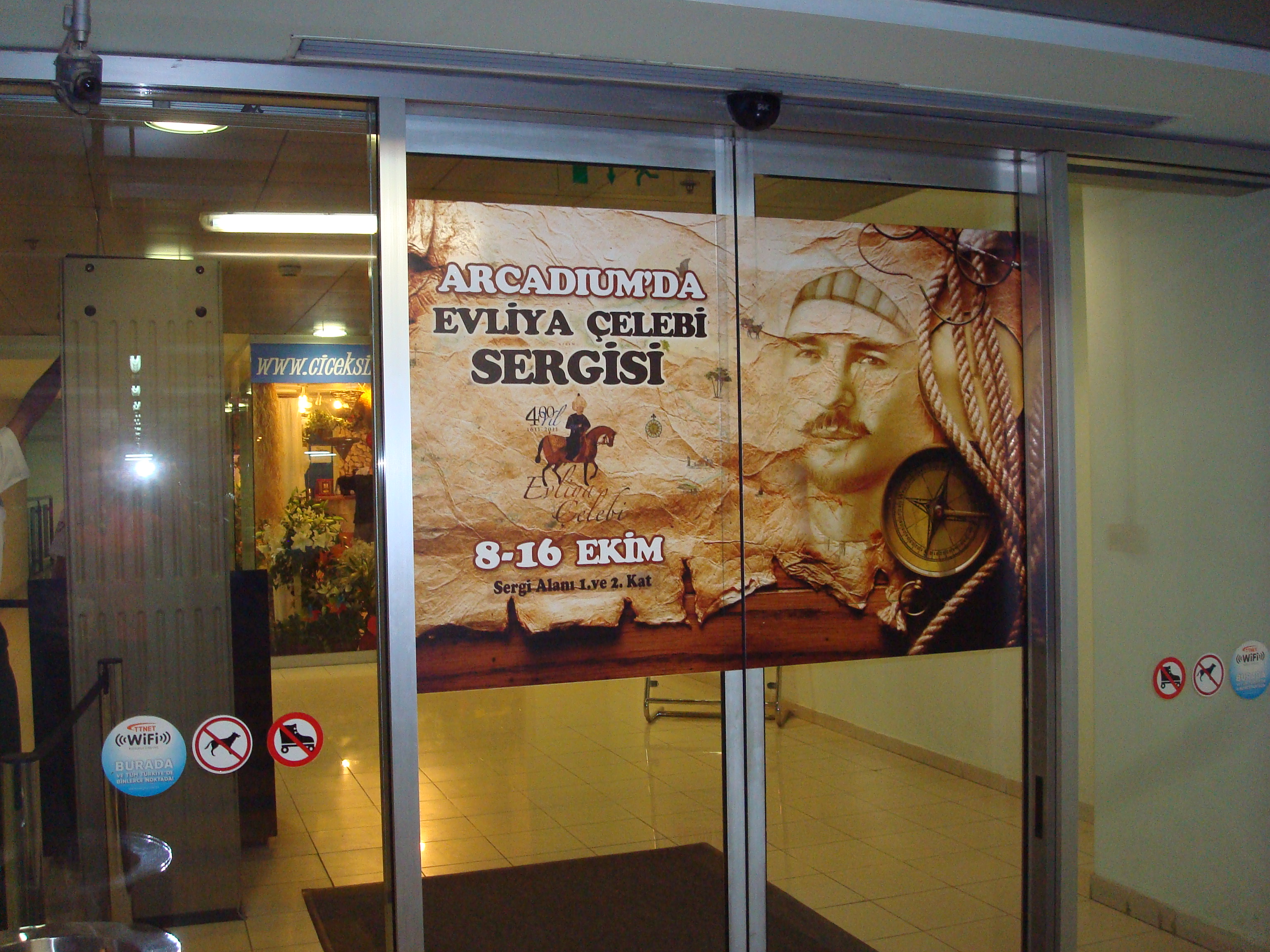 Arcadium Avm “Evliya Çelebi’nin Dünyası” ve “Evliya Çelebi’nin Anadolu’su”sergisi  